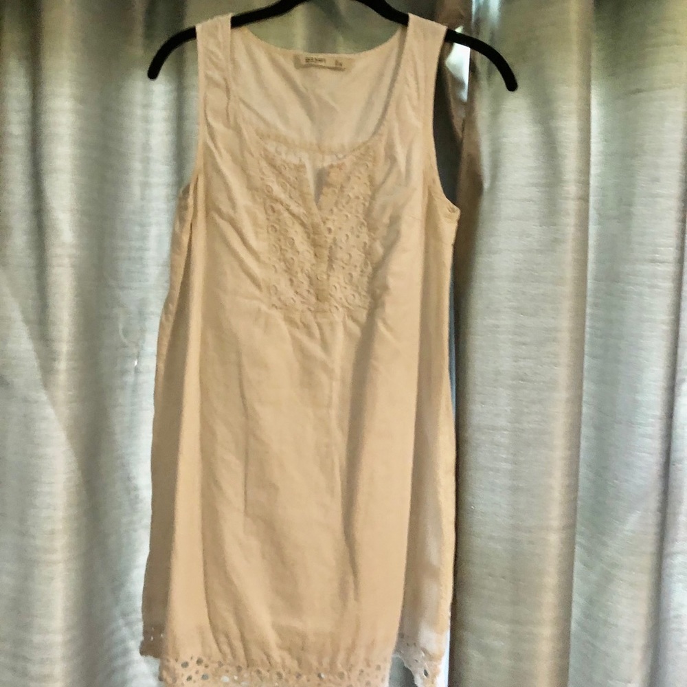 Old Navy white dress size small